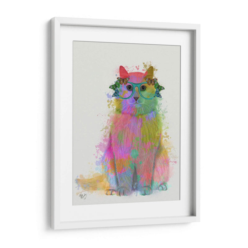 Splash Cat 3, Completo - Fab Funky | Cuadro decorativo de Canvas Lab