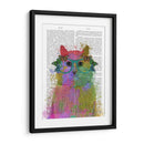 Rainbow Splash Cat 3, Retrato - Fab Funky | Cuadro decorativo de Canvas Lab