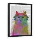 Rainbow Splash Cat 3, Retrato - Fab Funky | Cuadro decorativo de Canvas Lab