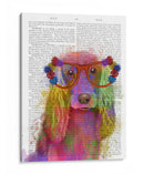 Arco Iris Splash Cocker Spaniel, Retrato - Fab Funky | Cuadro decorativo de Canvas Lab