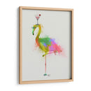Rainbow Splash Flamingo 2 - Fab Funky | Cuadro decorativo de Canvas Lab