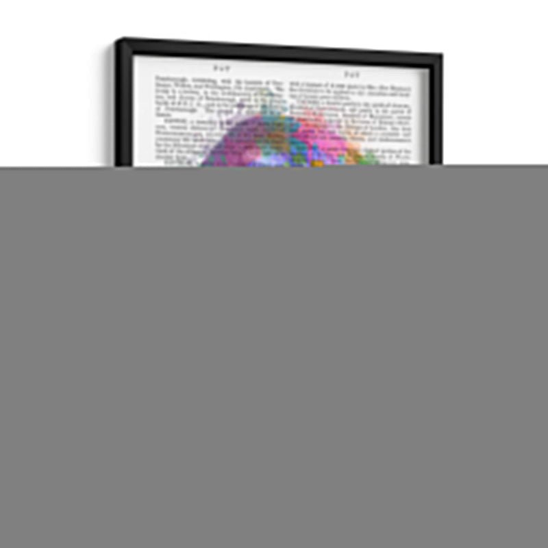 Rainbow Splash Flamingo 3 - Fab Funky | Cuadro decorativo de Canvas Lab