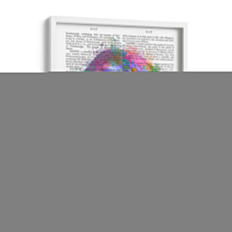 Rainbow Splash Flamingo 3 - Fab Funky | Cuadro decorativo de Canvas Lab