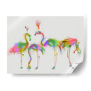 Partido De Cóctel De Salpicaduras De Arco Iris - Fab Funky | Cuadro decorativo de Canvas Lab