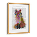 Arco Iris Splash Fox 2 - Fab Funky | Cuadro decorativo de Canvas Lab