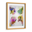 Splash Arco Iris Cuatro Avestruces - Fab Funky | Cuadro decorativo de Canvas Lab