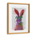 Rainbow Splash Rabbit 2, Retrato - Fab Funky | Cuadro decorativo de Canvas Lab