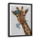 Masticar Jirafa 1 - Fab Funky | Cuadro decorativo de Canvas Lab