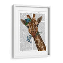 Masticar Jirafa 1 - Fab Funky | Cuadro decorativo de Canvas Lab