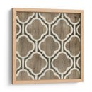 Geometría De Madera De Deriva Vi - June Erica Vess | Cuadro decorativo de Canvas Lab