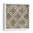 Geometría De Madera De Deriva Vi - June Erica Vess | Cuadro decorativo de Canvas Lab