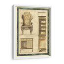 Muebles De Chippendale Ii - Vision Studio | Cuadro decorativo de Canvas Lab