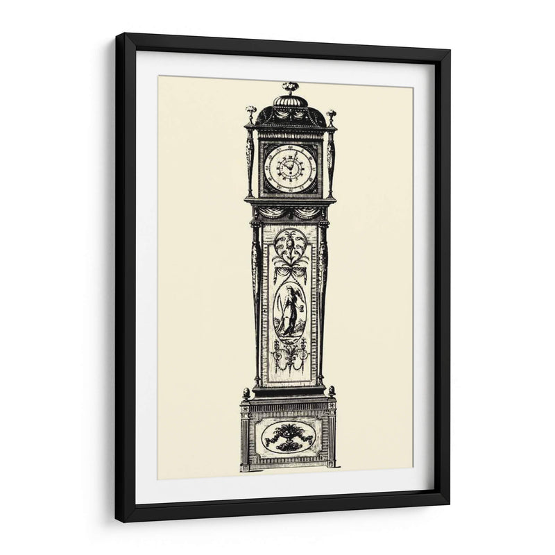 Pequeño Reloj De Abuelo Antiguo I - Vision Studio | Cuadro decorativo de Canvas Lab