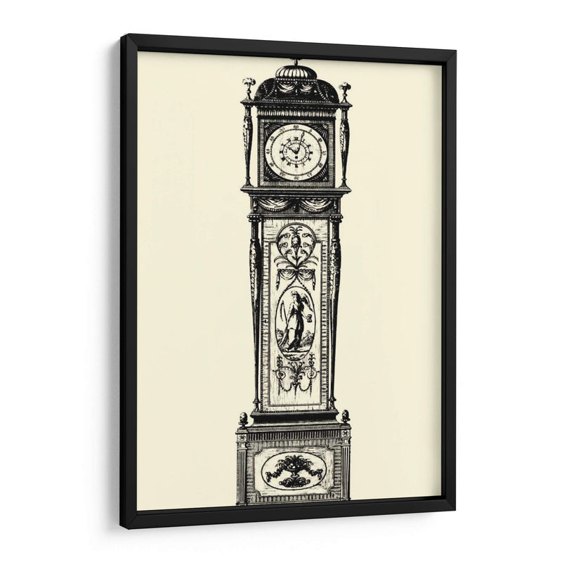 Pequeño Reloj De Abuelo Antiguo I - Vision Studio | Cuadro decorativo de Canvas Lab