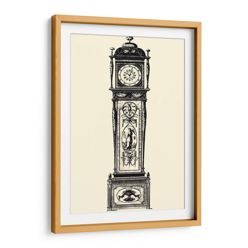 Pequeño Reloj De Abuelo Antiguo I - Vision Studio | Cuadro decorativo de Canvas Lab