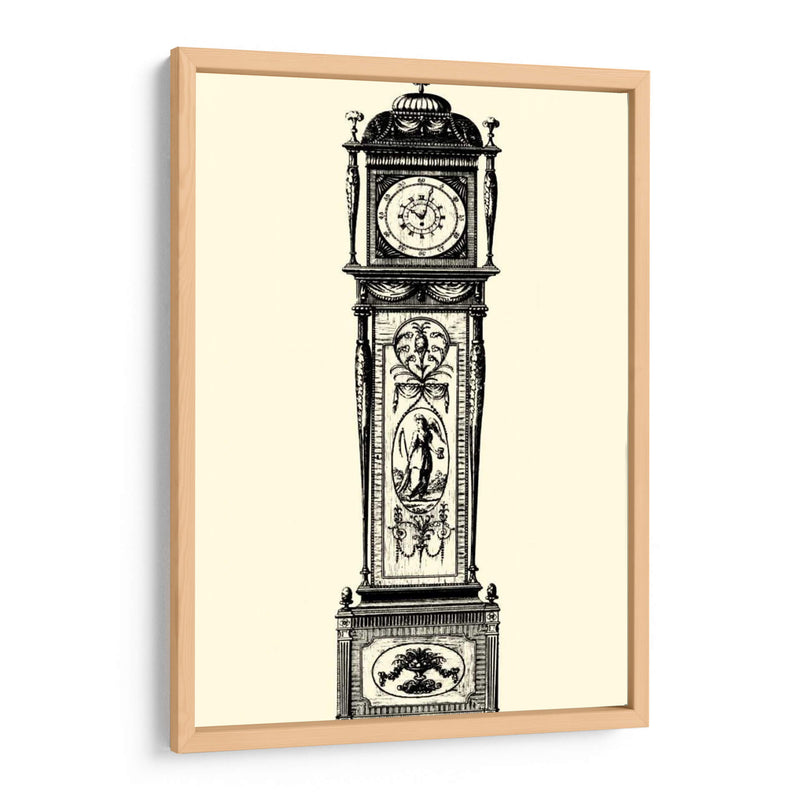 Pequeño Reloj De Abuelo Antiguo I - Vision Studio | Cuadro decorativo de Canvas Lab