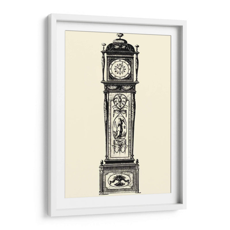 Pequeño Reloj De Abuelo Antiguo I - Vision Studio | Cuadro decorativo de Canvas Lab