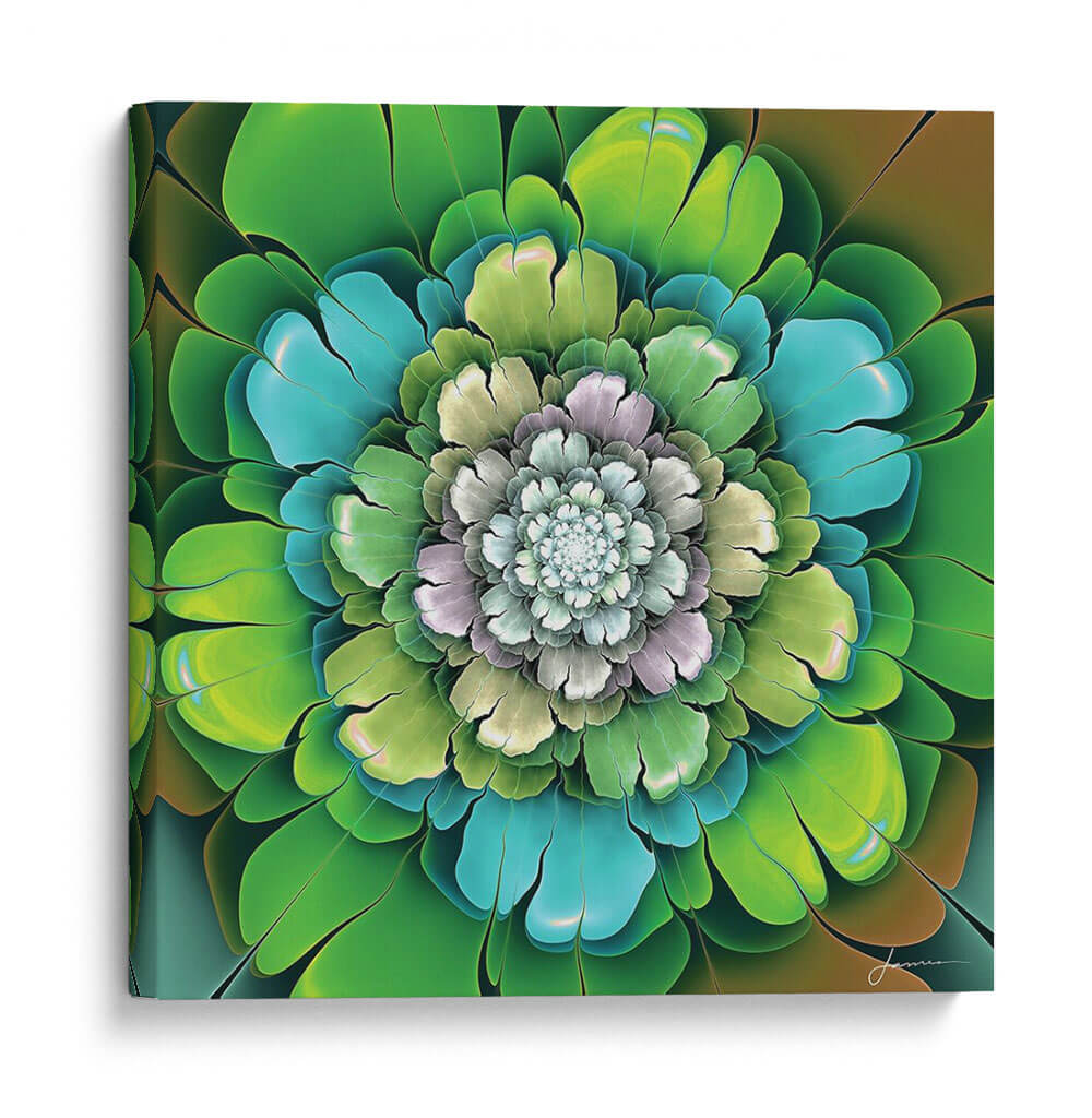Flores Fractales I - James Burghardt | Cuadro decorativo de Canvas Lab