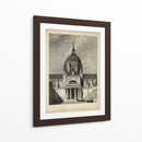 Eglise De Sorbonne - A. Pugin | Cuadro decorativo de Canvas Lab