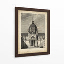Eglise De Sorbonne - A. Pugin | Cuadro decorativo de Canvas Lab