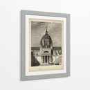 Eglise De Sorbonne - A. Pugin | Cuadro decorativo de Canvas Lab