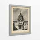 Eglise De Sorbonne - A. Pugin | Cuadro decorativo de Canvas Lab