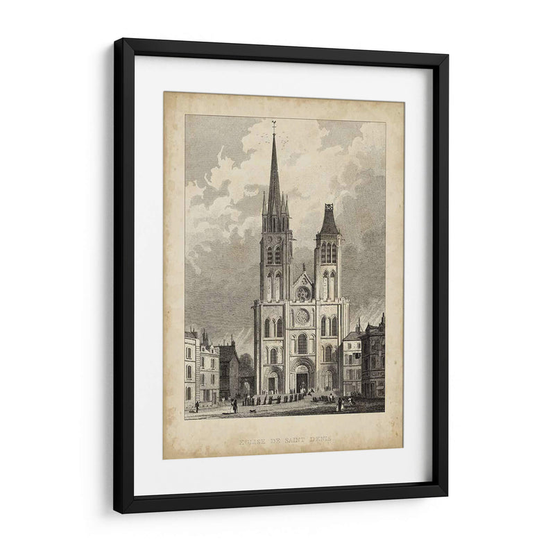 Eglise De St. Denis - A. Pugin | Cuadro decorativo de Canvas Lab