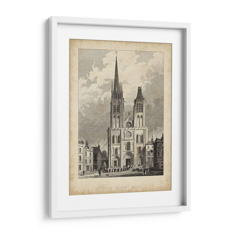 Eglise De St. Denis - A. Pugin | Cuadro decorativo de Canvas Lab