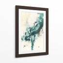 Tributismo Teal Ii - Jennifer Goldberger | Cuadro decorativo de Canvas Lab