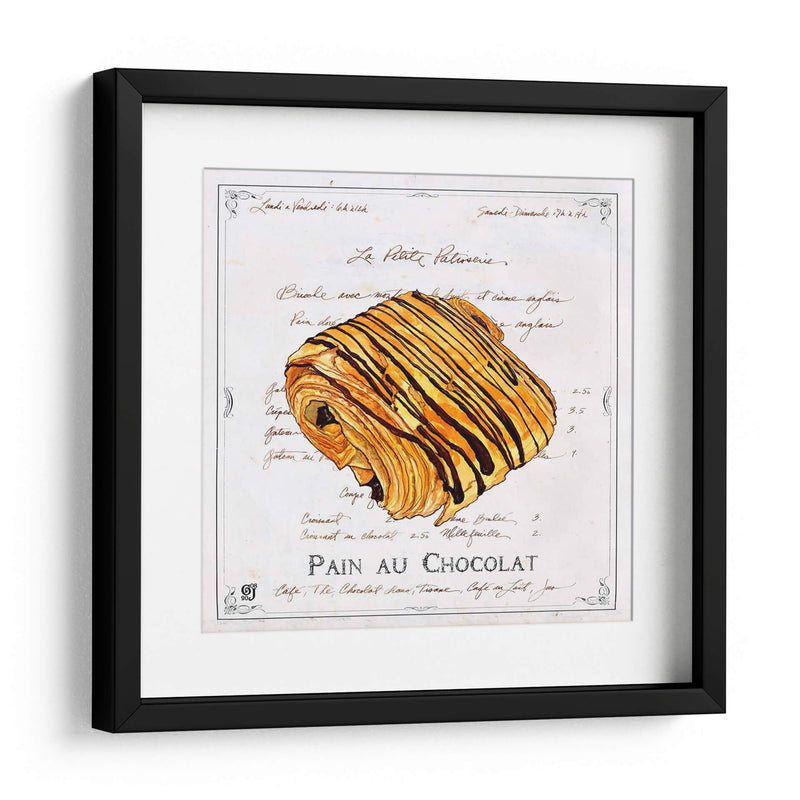 Pain Au Chocolat - Ginny Joyner | Cuadro decorativo de Canvas Lab