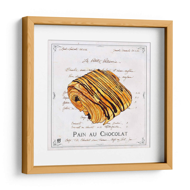 Pain Au Chocolat - Ginny Joyner | Cuadro decorativo de Canvas Lab