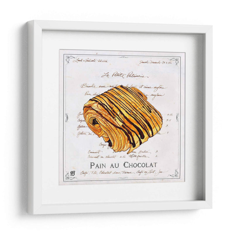 Pain Au Chocolat - Ginny Joyner | Cuadro decorativo de Canvas Lab