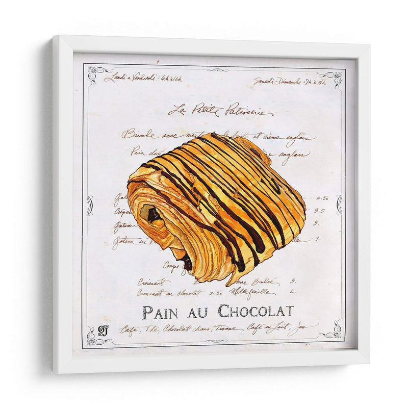 Pain Au Chocolat - Ginny Joyner | Cuadro decorativo de Canvas Lab