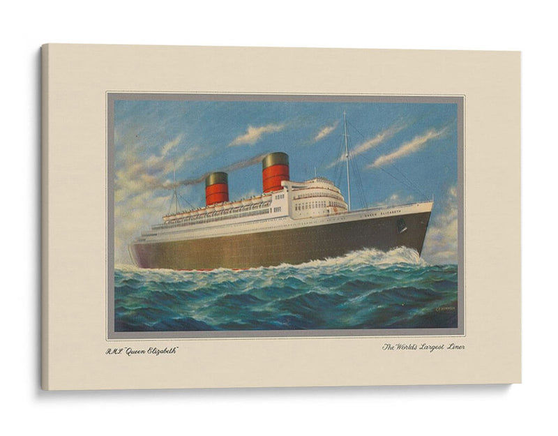 Crucero Vintage Ii | Cuadro decorativo de Canvas Lab