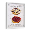 Tartes Aux Cerises Et Framboises - Ginny Joyner | Cuadro decorativo de Canvas Lab