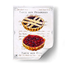 Tartes Aux Cerises Et Framboises - Ginny Joyner | Cuadro decorativo de Canvas Lab
