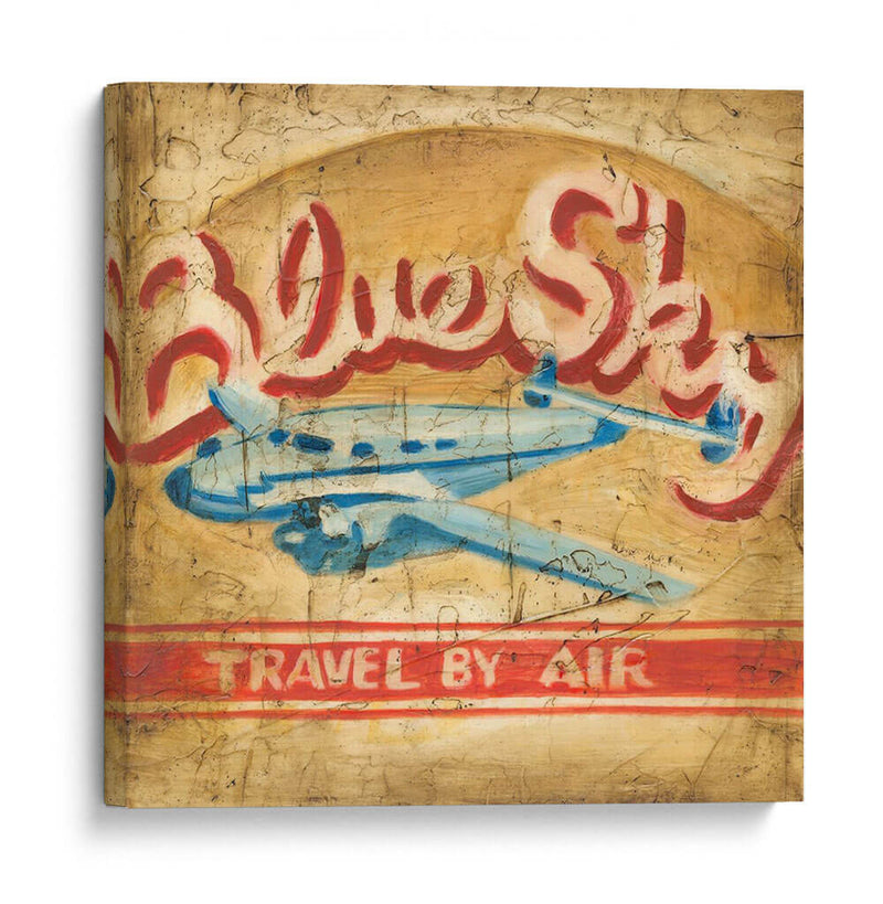 Viajes De Cielo Azul - Ethan Harper | Cuadro decorativo de Canvas Lab