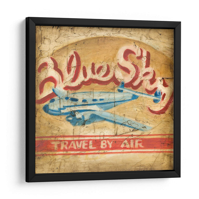 Viajes De Cielo Azul - Ethan Harper | Cuadro decorativo de Canvas Lab