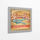 Viajes De Cielo Azul - Ethan Harper | Cuadro decorativo de Canvas Lab