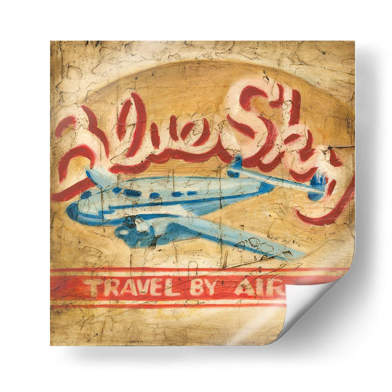 Viajes De Cielo Azul - Ethan Harper | Cuadro decorativo de Canvas Lab