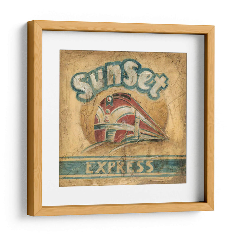 Sunset Express - Ethan Harper | Cuadro decorativo de Canvas Lab