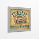 Sunset Express - Ethan Harper | Cuadro decorativo de Canvas Lab