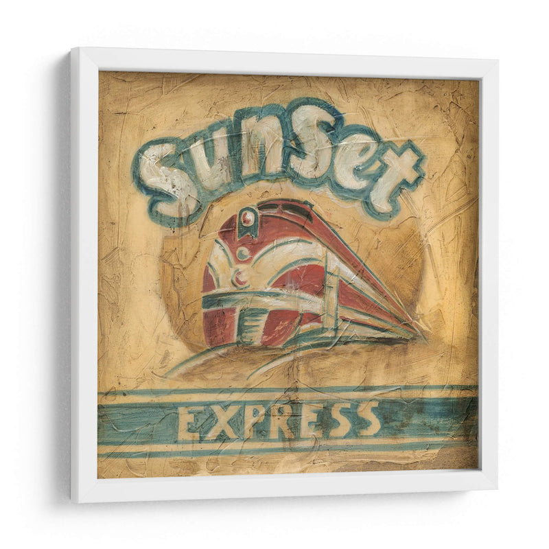 Sunset Express - Ethan Harper | Cuadro decorativo de Canvas Lab