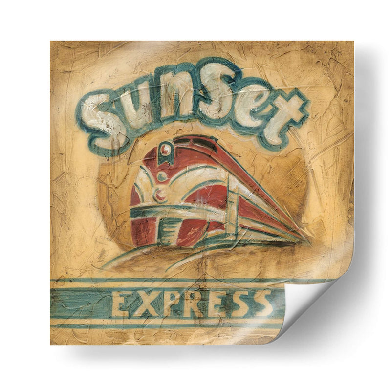 Sunset Express - Ethan Harper | Cuadro decorativo de Canvas Lab