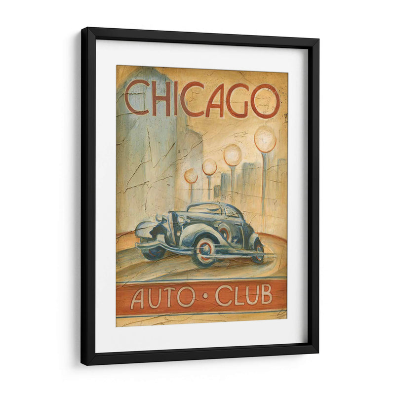 Chicago Auto Club - Ethan Harper | Cuadro decorativo de Canvas Lab