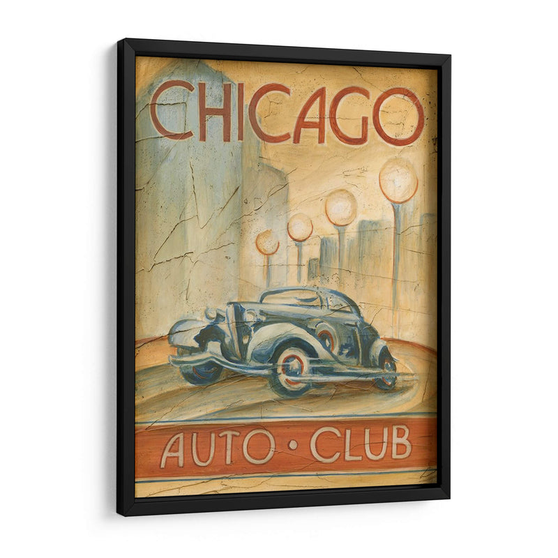 Chicago Auto Club - Ethan Harper | Cuadro decorativo de Canvas Lab