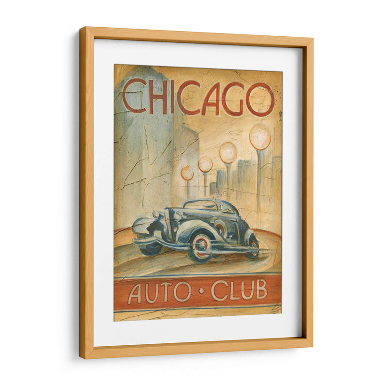 Chicago Auto Club - Ethan Harper | Cuadro decorativo de Canvas Lab