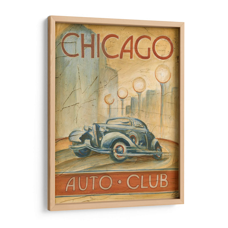 Chicago Auto Club - Ethan Harper | Cuadro decorativo de Canvas Lab