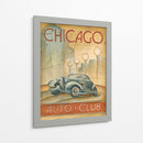 Chicago Auto Club - Ethan Harper | Cuadro decorativo de Canvas Lab