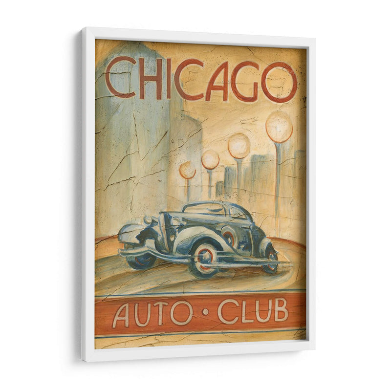 Chicago Auto Club - Ethan Harper | Cuadro decorativo de Canvas Lab